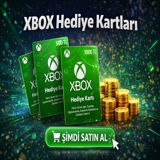XBOX Hediye Kartı 50 TL